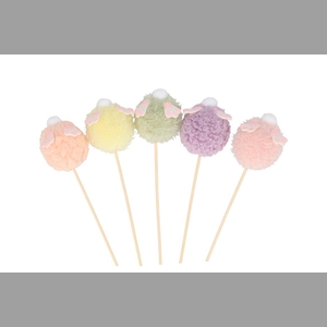 Easter Fun Pick Pastel Bunny Ass 7x38cm