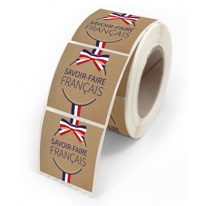 <h4>Sticker 40*35mm x500 Savoir Fai Francais</h4>
