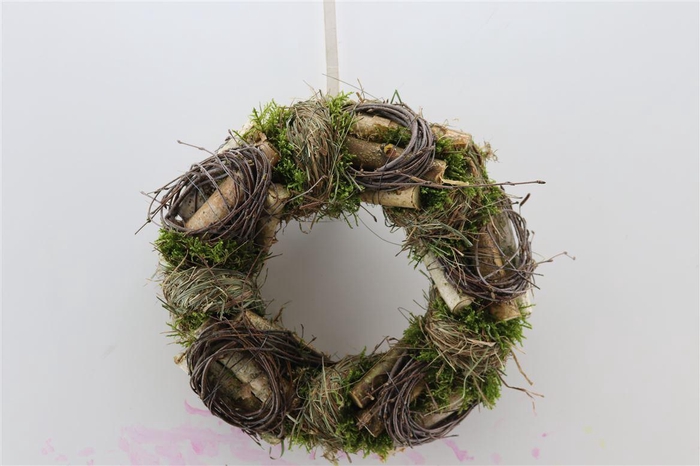 <h4>Wr Easter Buxus Hooi Birch Mos 30cm</h4>