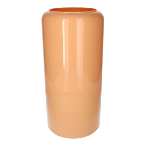 DF02-883921800 - Vase Bouton d13.5/18.5xh30 pink shiny Eco