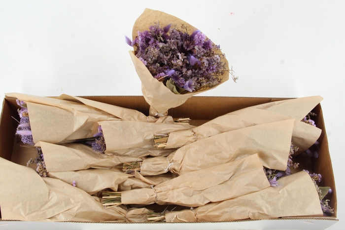 DRIED BOUQUET LAVENDER 50CM BOX