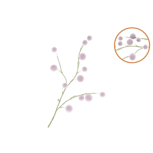 Silk Flocky Fruit Purple 80cm