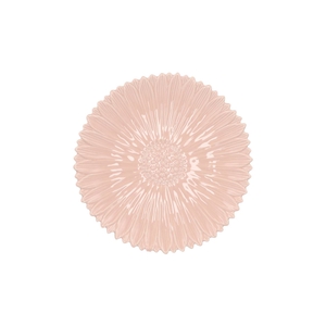 Bloom Daisy Plate Peach 24x24x4cm