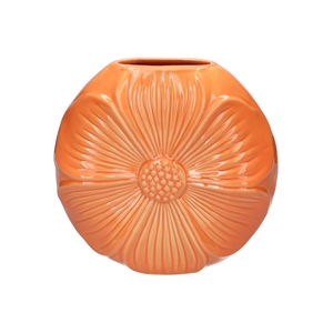 DF03-666780700 - Vase Petal 22.5x6.5x21 orange