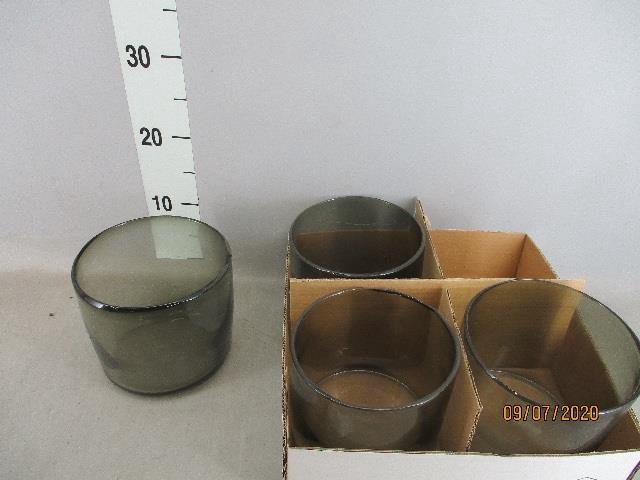 GLAS POT 17 CM