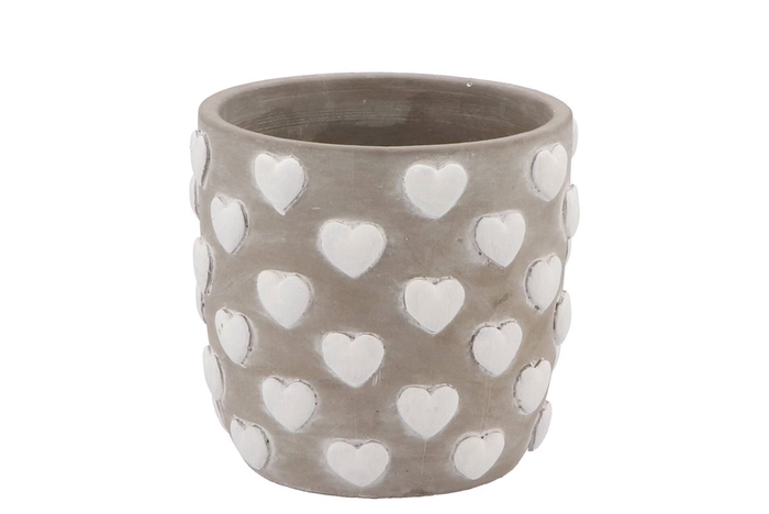 <h4>Love Amore Single White Pot Ass P/1 13x13x12cm Nm</h4>