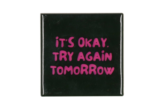 Tile It's Okay Green 10x10x1cm Nm
