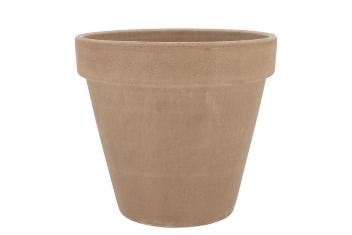 Terracotta Choco Pot Grey D25xh23cm