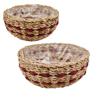 Basket sets Yara tray S/2 d25*11cm