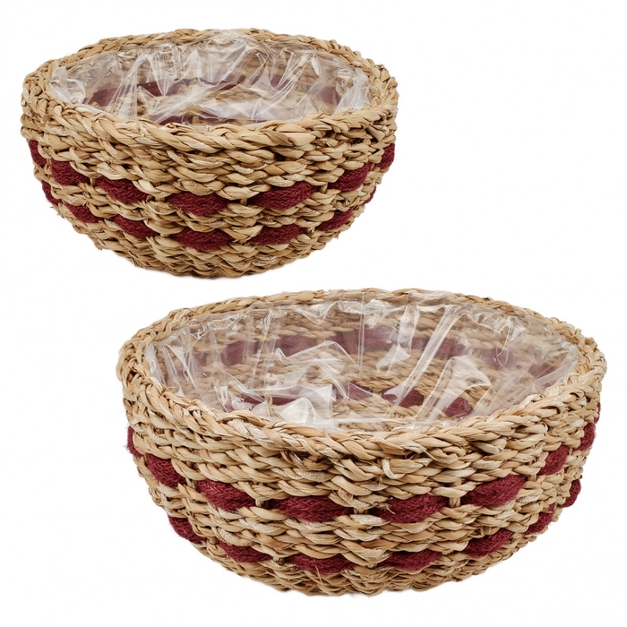 <h4>Basket sets Yara tray S/2 d25*11cm</h4>