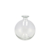 Dry Glass Clear Bottle Globe 9x12cm