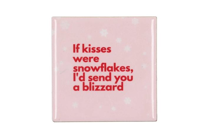 Tile If Kisses Were 10x10x1cm Nm