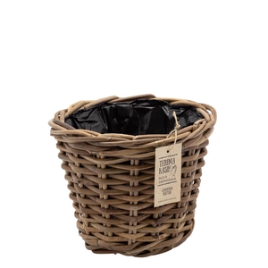 Baskets rattan Terima pot d18*16cm