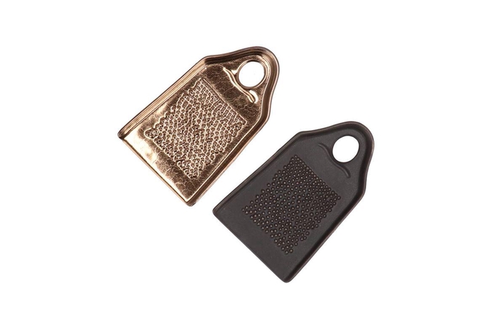 <h4>Amber Rasp Black/gold 15x9x1cm Nm</h4>