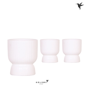 Kolibri Home Diabolo pot white