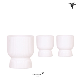 Kolibri Home Diabolo pot white
