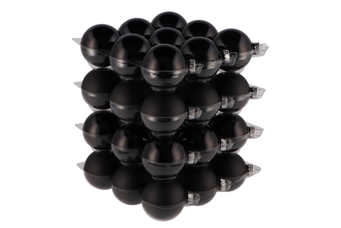 <h4>Glass Ball Combi Black 57mm P/36</h4>