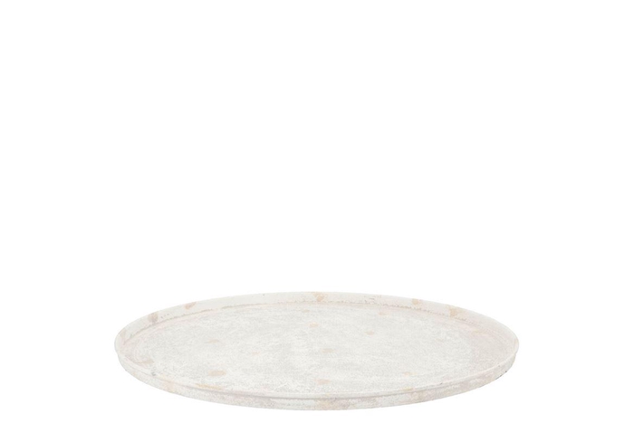 <h4>Coaster Kaya White Tray Metal 37x2cm</h4>