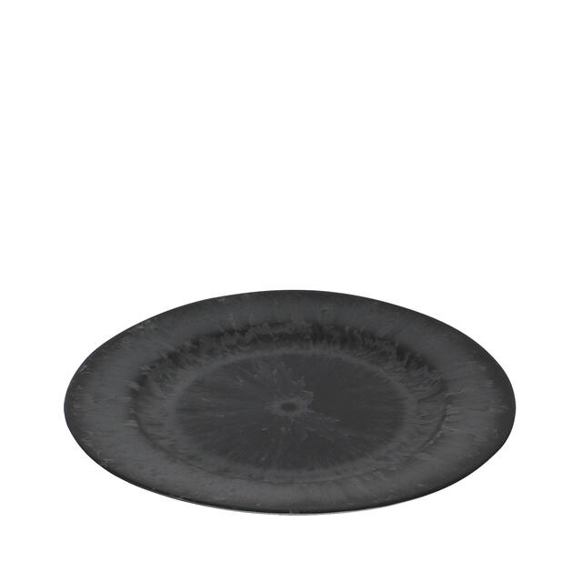 <h4>Bowl plastic round 20xH2cm natural grey</h4>