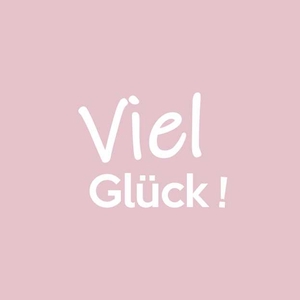 Labels Card 7*7cm x20 Viel Glück!