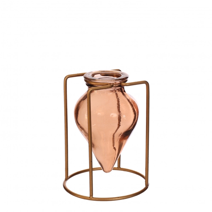 <h4>Glas Vaas Breeze in frame d08.5*11cm</h4>