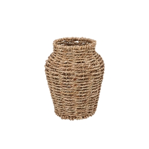Ginny Seagrass Vase Conical 16x20cm