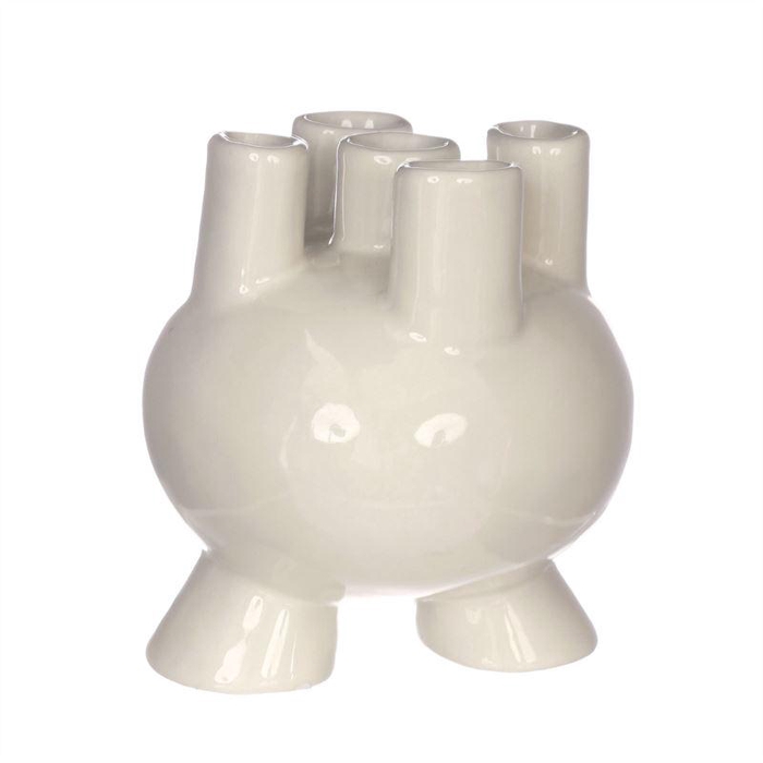 <h4>Tulip vase Strollz D.13 h.15 cm cre</h4>