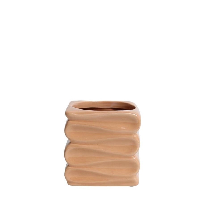<h4>Keramiek Pot Wave d09/12*11cm</h4>