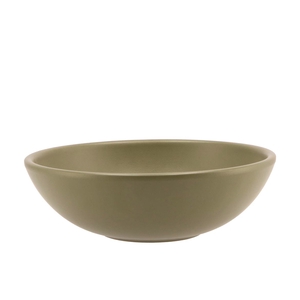 Vinci Army Green Bowl Low 25x8cm