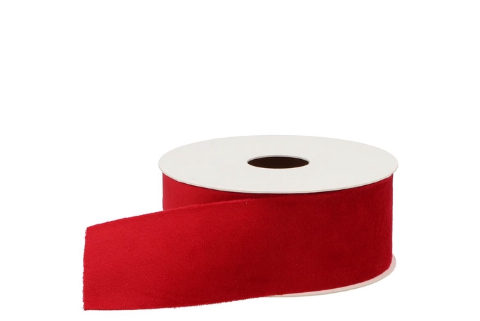 <h4>Ribbon Velvet 21 Red 5mx40mm P/1</h4>