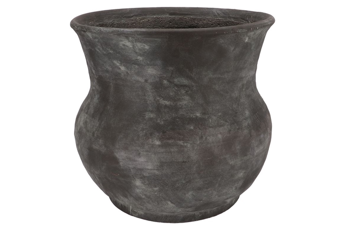 <h4>Gamla Grey Pot Flared 48x48x48cm</h4>