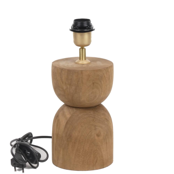 <h4>Lamp Mango Wood Brown 09b Ø13x</h4>