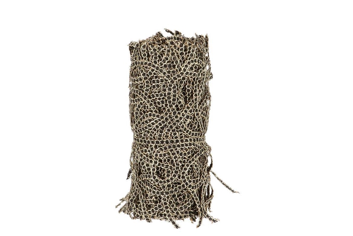 <h4>Ribbon Grandicord Zwart/goud 2.5mx15cm</h4>