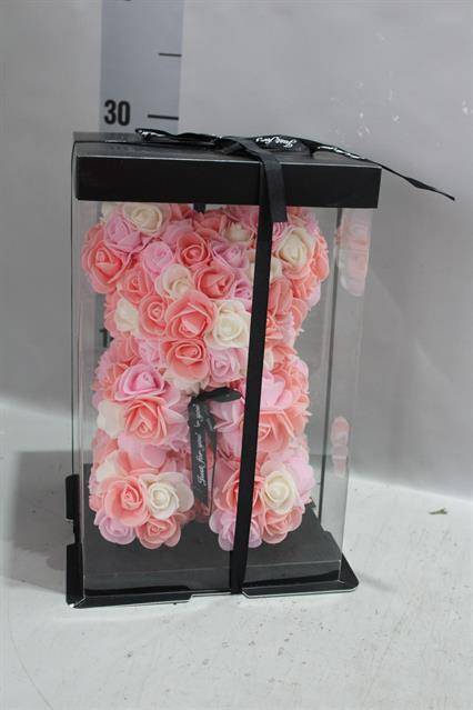 <h4>*DIV BEER ZIJDE ROOS MIX 28 CM</h4>
