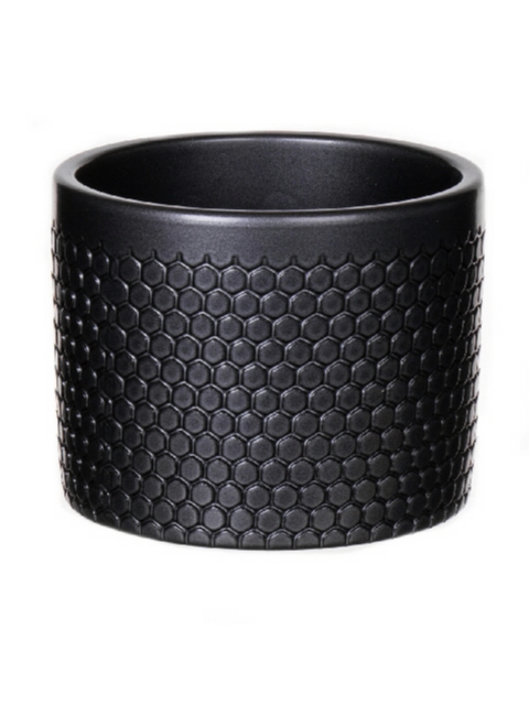 <h4>DF03-883892447 - Pot Capri d13.5xh12.3 dark silver</h4>