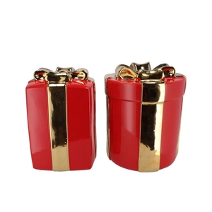 Joy Jolly Red Vase Present 20x30cm