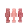 Frosty Nutcracker Sweets Pink Mix Candle 6x6x16cm