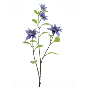 Jewel clematis spray 75cm lavender