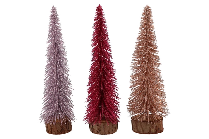 <h4>Sparkle Tree Pink/fuchsia Mix 7x29cm</h4>