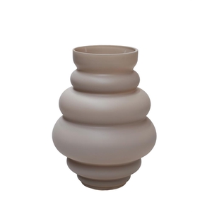Maputo S matte ivory Ø18 x H24 cm  H:24 x B:18 x D:3 /S: Matte Ivory