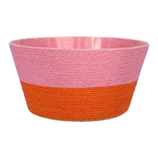 <h4>Basket Riley Duo d19xh10 pink\\orange</h4>