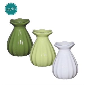 BOTTLE FLEUR H9 D7 GREEN ASS. 12PCS (4X3PCS)