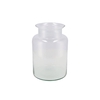Glass Milk Bottle Vase Eco 17x25cm