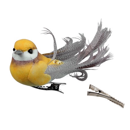 <h4>Spring Bird/clip 08.5cm x6</h4>