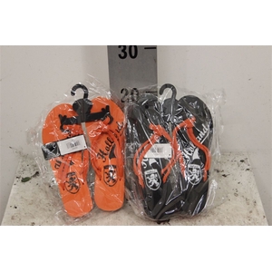Deco slippers Oranje