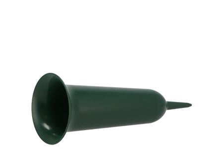 <h4>Floristry Grave Vase 32cm Wide Green</h4>