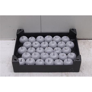F-waxappel Glitter Zilver