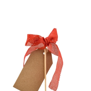 Sticks 12cm Bow+label 13cm