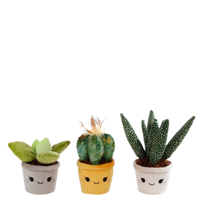 <h4>Soft toys Plant in pot 19-27cm</h4>