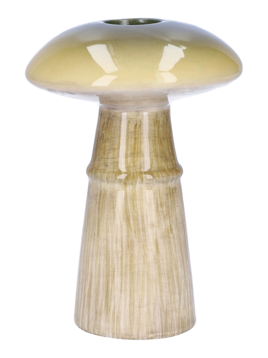 <h4>DF00-665480100 - Vase Agaric2 d2.7/10xh14.5 green</h4>